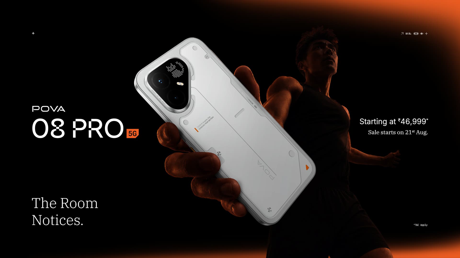POVA 8 Pro 5G સેફ સિવાય કંઈપણ રમવા માટે તૈયાર છે