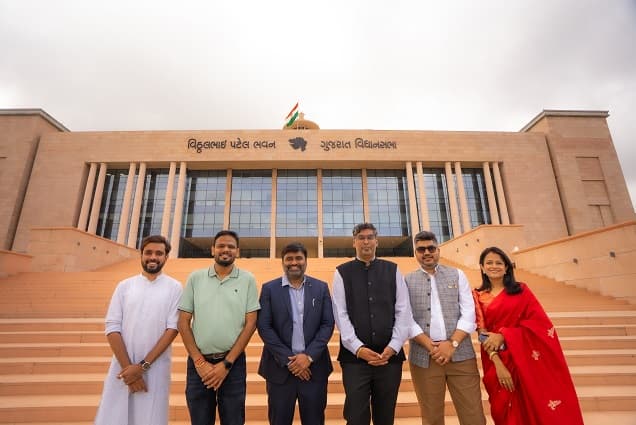 યંગ ઈન્ડિયન્સ પાર્લામેન્ટ 2026: ગુજરાત વિધાનસભા ખાતે વેસ્ટર્ન રિજન રાઉન્ડનું સમાપન